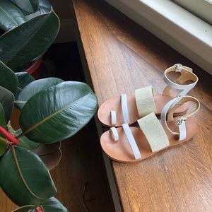 Rag & Bone white sandals Chartan size 39 9 $350